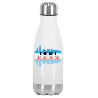 Chicago Skyline Stainless Steel Insulated Water Bottle