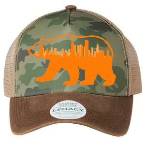 Chicago Skyline City Bear Legacy Tie Dye Trucker Hat