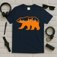 Chicago Skyline City Bear T-Shirt