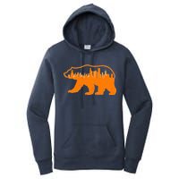 Chicago Skyline City Bear Women's Pullover Hoodie