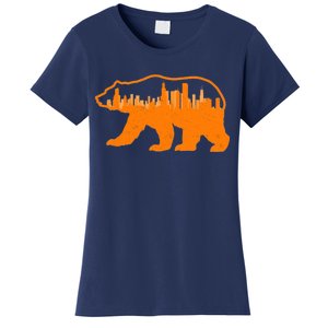 Chicago Skyline City Bear Women's T-Shirt