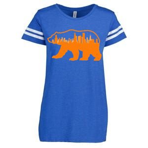 Chicago Skyline City Bear Enza Ladies Jersey Football T-Shirt