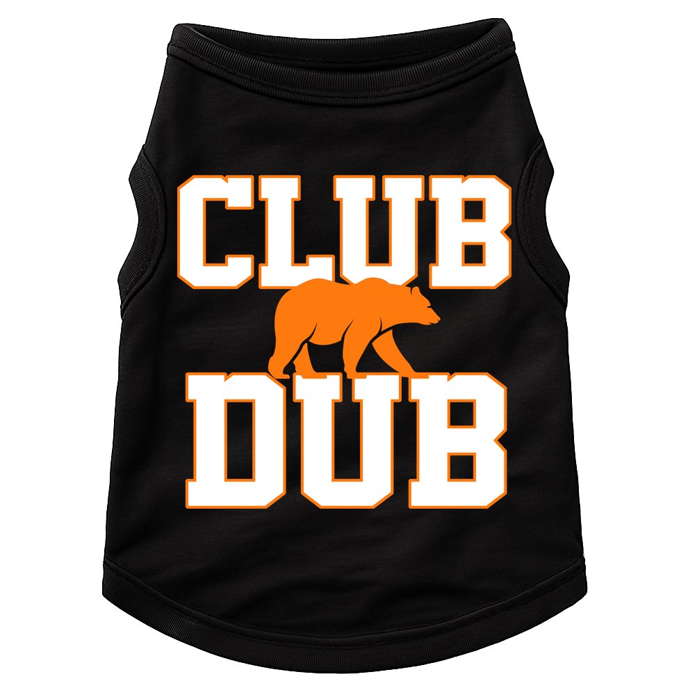 Chicago Sports Fan Club Dub Football Logo Doggie Tank