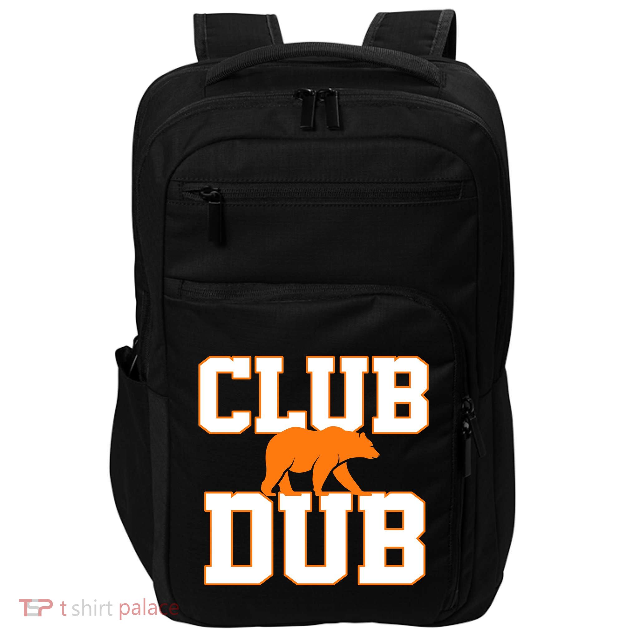 Chicago Sports Fan Club Dub Football Logo Impact Tech Backpack