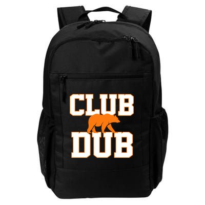Chicago Sports Fan Club Dub Football Logo Backpack