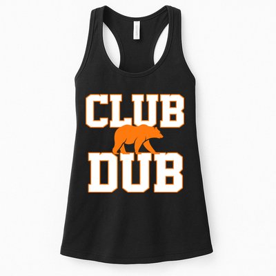 Chicago Sports Fan Club Dub Football Logo Womens Tank Top