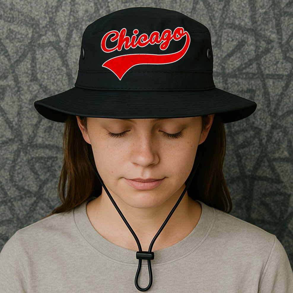 Chicago Vintage Classic Team Logo Bucket Hat