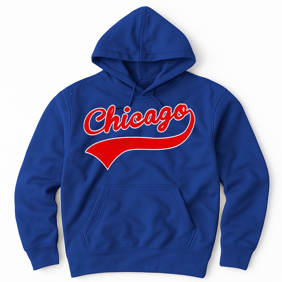 Chicago Vintage Classic Team Logo Hoodie