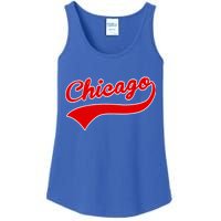 Chicago Vintage Classic Team Logo Ladies Essential Tank