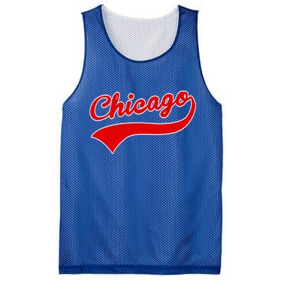 Chicago Vintage Classic Team Logo Mesh Reversible Basketball Jersey Tank