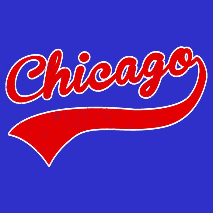 Chicago Vintage Classic Team Logo Baby Bodysuit