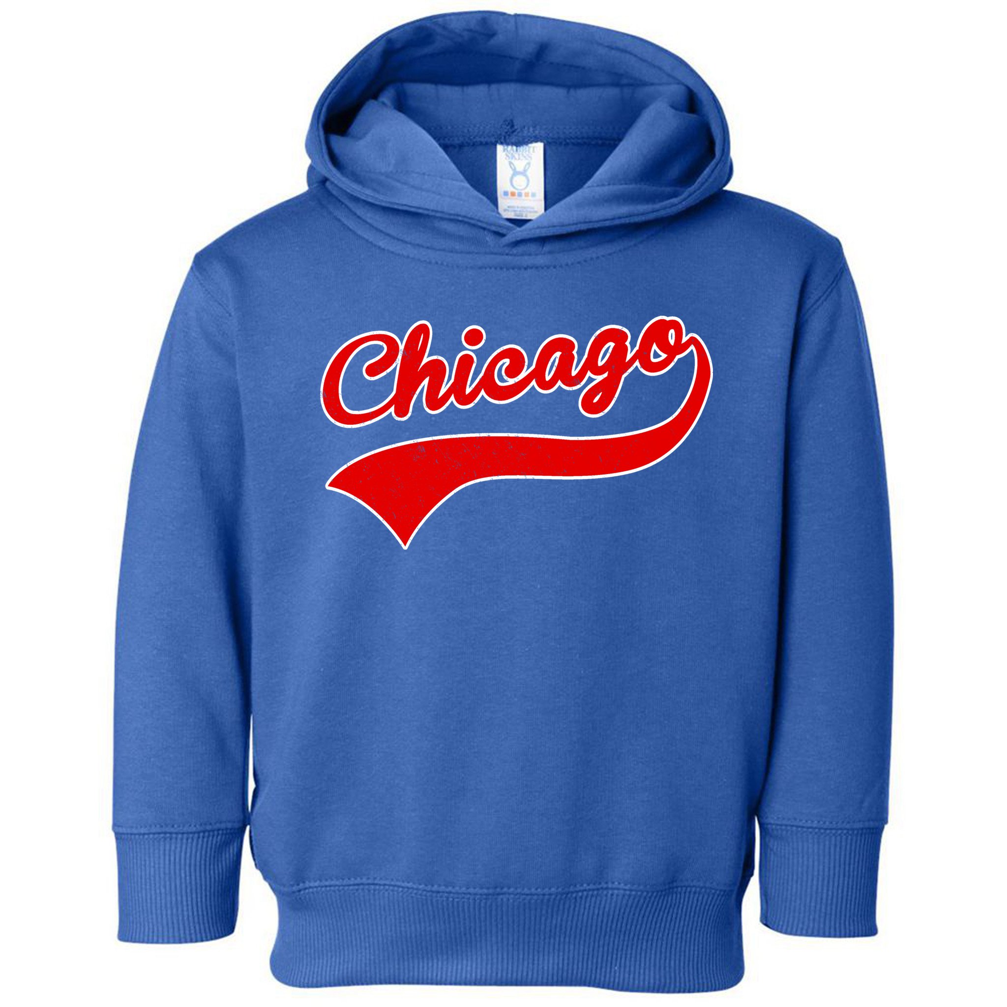 Chicago Vintage Classic Team Logo Toddler Hoodie