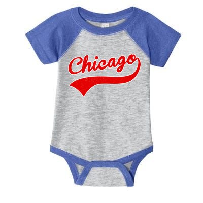 Chicago Vintage Classic Team Logo Infant Baby Jersey Bodysuit