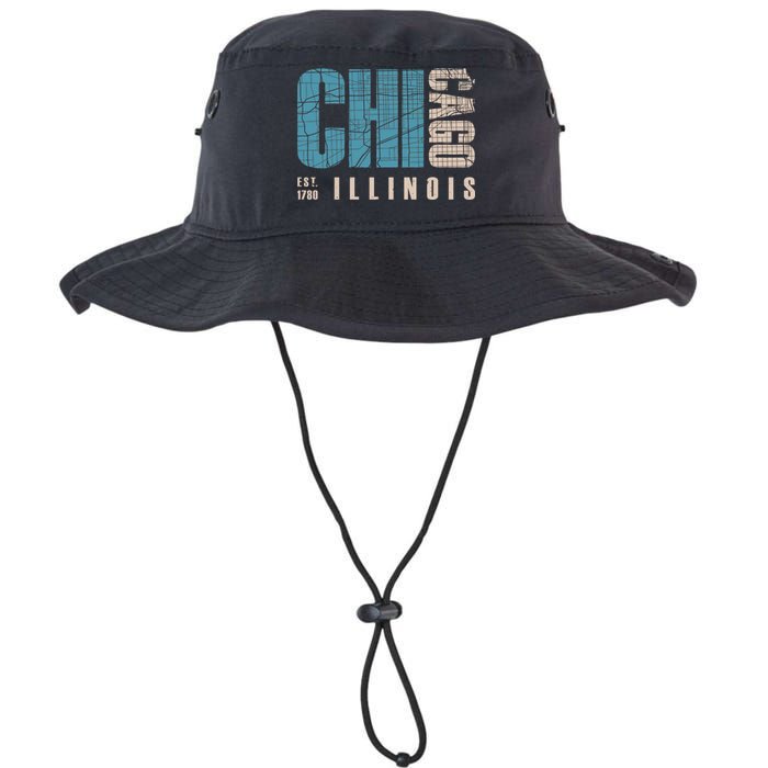 Chicago Vintage Emblem Legacy Cool Fit Booney Bucket Hat