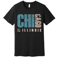 Chicago Vintage Emblem Premium T-Shirt