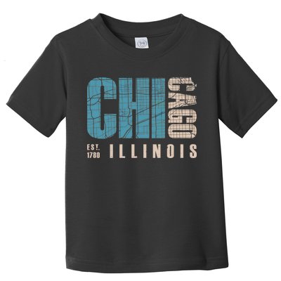 Chicago Vintage Emblem Toddler T-Shirt