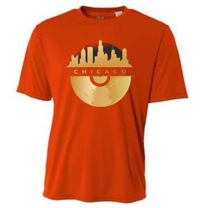 Chicago Vinyl Skyline Cooling Performance Crew T-Shirt