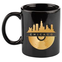 Chicago Vinyl Skyline 11oz C Handle Ceramic Mug