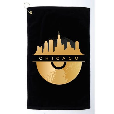 Chicago Vinyl Skyline Golf Towel