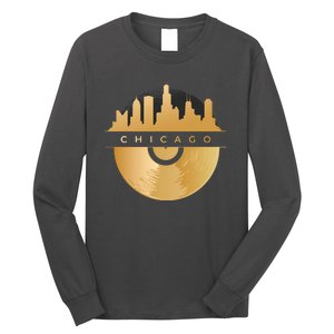 Chicago Vinyl Skyline Long Sleeve Shirt