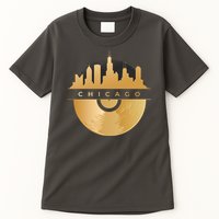 Chicago Vinyl Skyline Tall T-Shirt