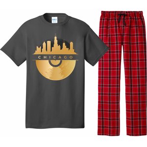 Chicago Vinyl Skyline Pajama Set