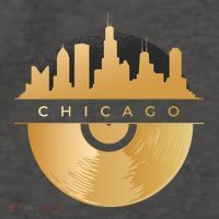 Chicago Vinyl Skyline Vector Backpack