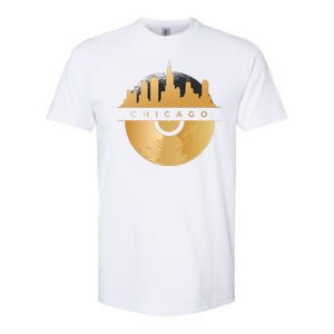 Chicago Vinyl Skyline Softstyle CVC T-Shirt