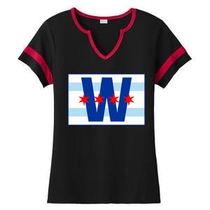 Chicago W Flag Ladies Halftime Notch Neck Tee