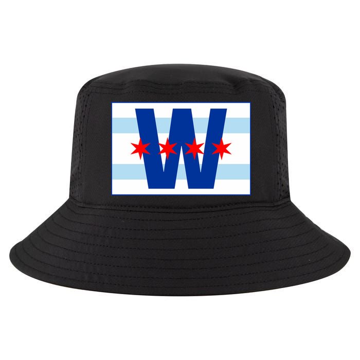 Chicago W Flag Cool Comfort Performance Bucket Hat