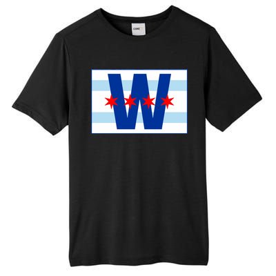 Chicago W Flag Tall Fusion ChromaSoft Performance T-Shirt