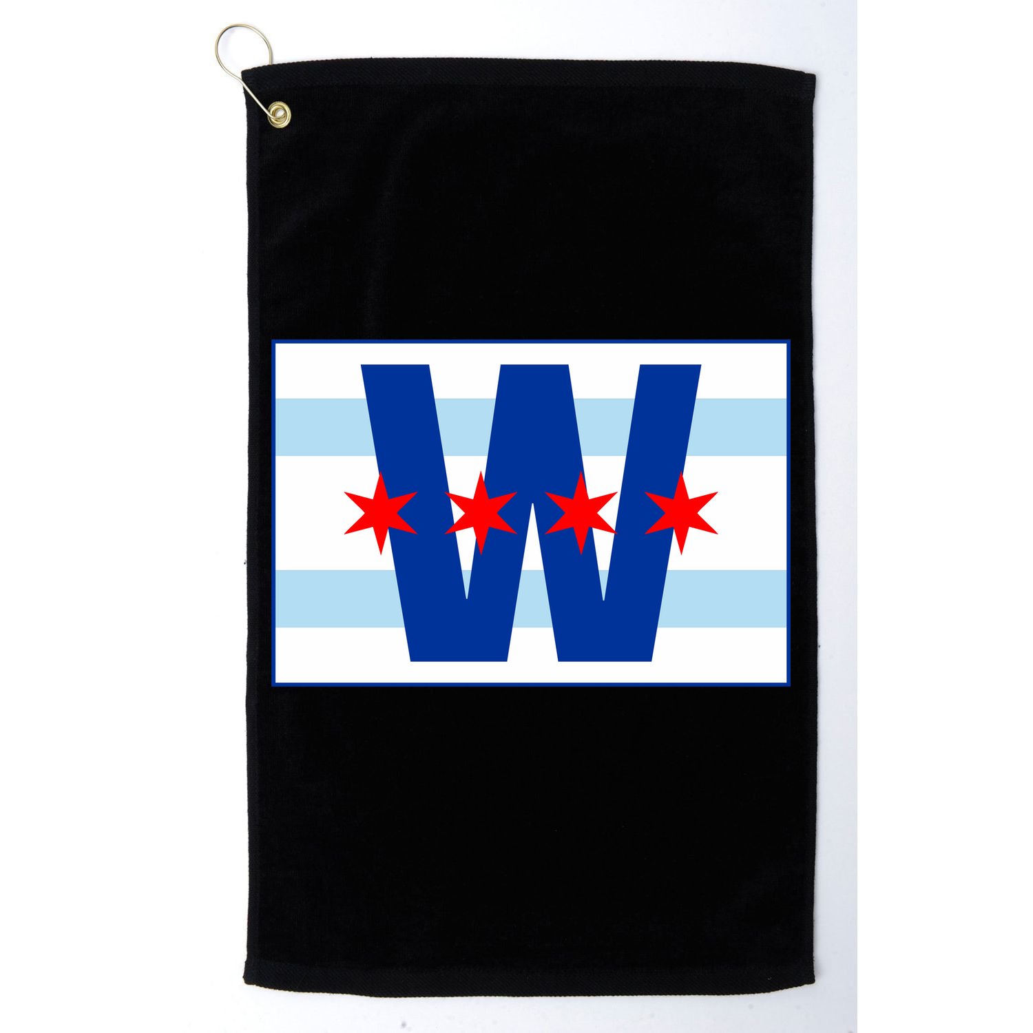 Chicago W Flag Golf Towel