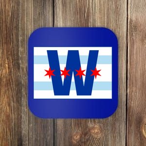 Chicago W Flag Coaster