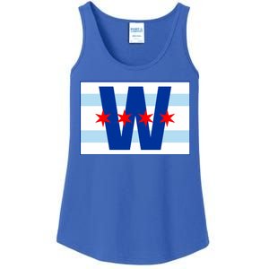 Chicago W Flag Ladies Essential Tank