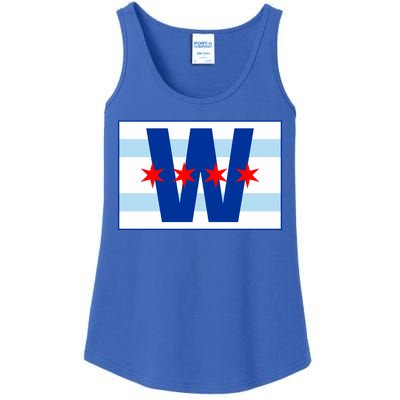 Chicago W Flag Ladies Essential Tank