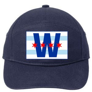 Chicago W Flag 7-Panel Snapback Hat