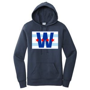 Chicago W Flag Women's Pullover Hoodie