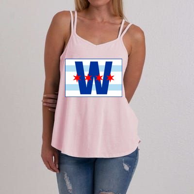 Chicago W Flag Women's Strappy Tank