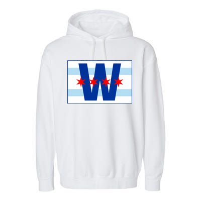 Chicago W Flag Garment-Dyed Fleece Hoodie