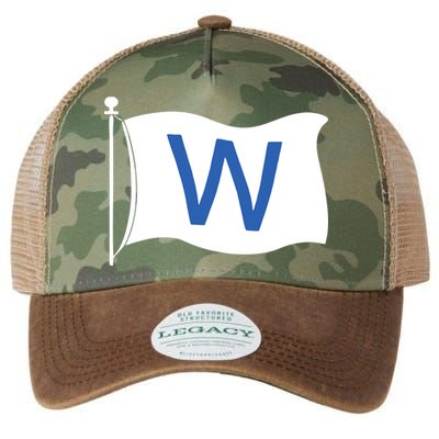 Chicago Win W Flag Baseball Legacy Tie Dye Trucker Hat