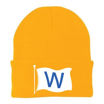 Chicago Win W Flag Baseball Knit Cap Winter Beanie