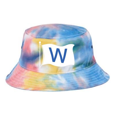 Chicago Win W Flag Baseball Tie Dye Newport Bucket Hat