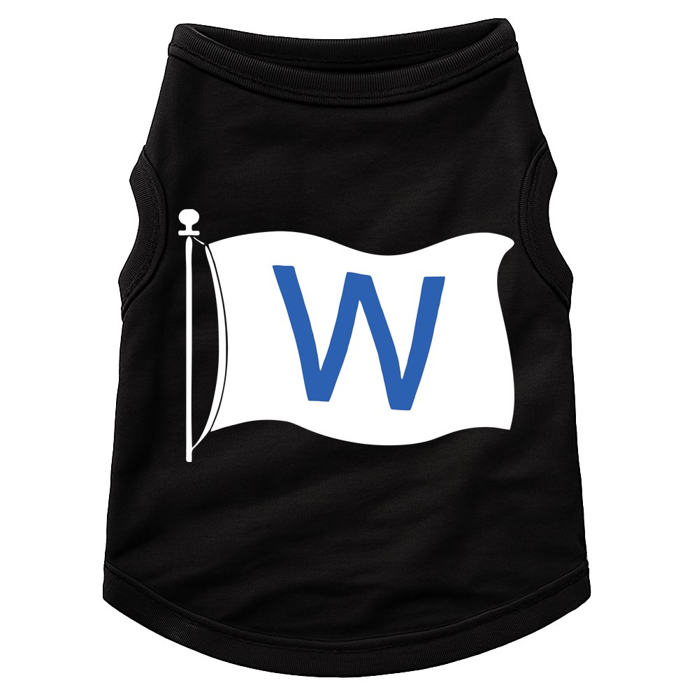 Chicago Win W Flag Baseball Doggie Tank