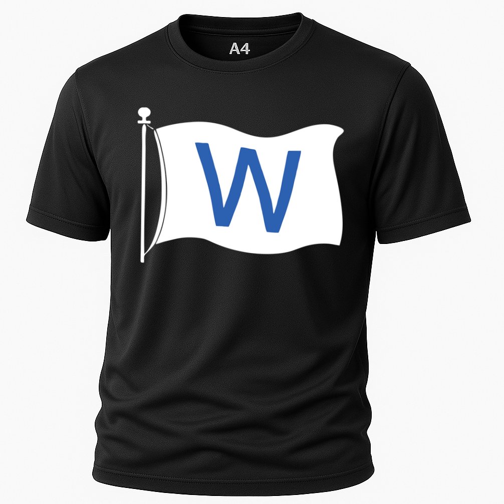 Chicago Win W Flag Baseball Cooling Performance Crew T-Shirt