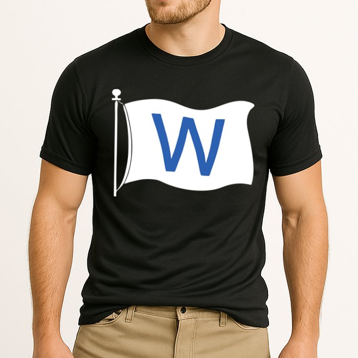 Chicago Win W Flag Baseball Cooling Performance Crew T-Shirt