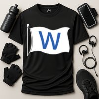 Chicago Win W Flag Baseball Cooling Performance Crew T-Shirt