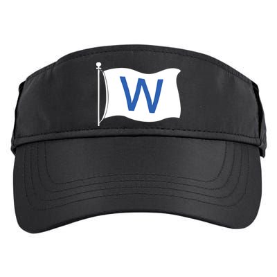 Chicago Win W Flag Baseball Adult Drive Performance Visor