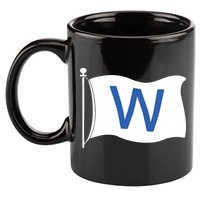 Chicago Win W Flag Baseball 11oz C Handle Ceramic Mug