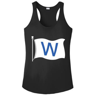 Chicago Win W Flag Baseball Ladies PosiCharge Competitor Racerback Tank