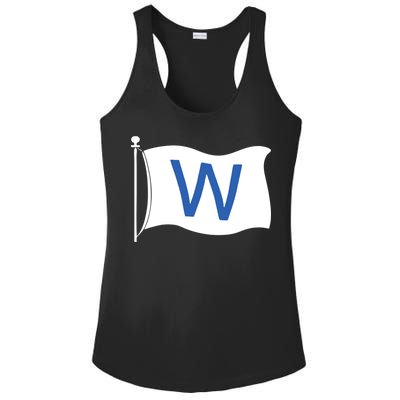 Chicago Win W Flag Baseball Ladies PosiCharge Competitor Racerback Tank